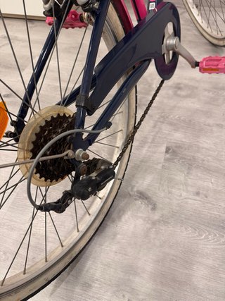Bicicleta paseo Btwin niña