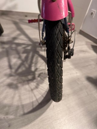 Bicicleta paseo Btwin niña