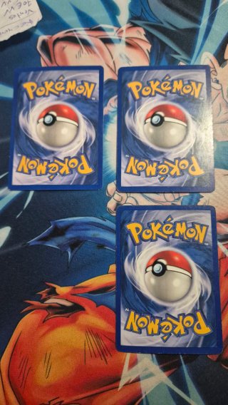Lote 3 Cartas Pokémon Vintage Poliwrath, Alakazam