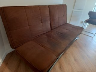 URGE Sofá cama marrón 3 plazas