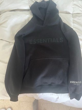 Sudadera Essentials Negra