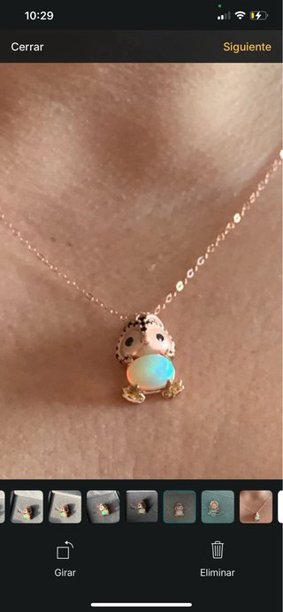 Colgante de plata con ópalo