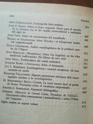 Actes del cinquè col·loqui de llengua i literatura