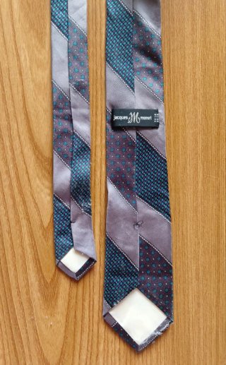 Set tre cravatte sartoriali in seta, vintage