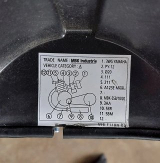 Yamaha Aerox 50 R, asiento 3.000 kms