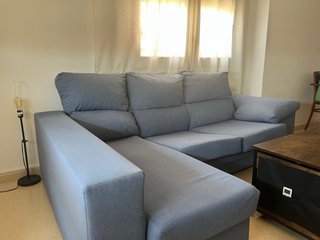 Sofá chaiselongue 4 plazas