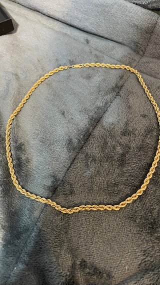 Cadena Cordón Oro 18K