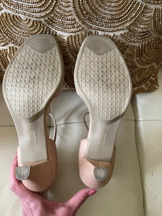 Sandalias Hispanitas Rosa Tacon Flor Talla 42