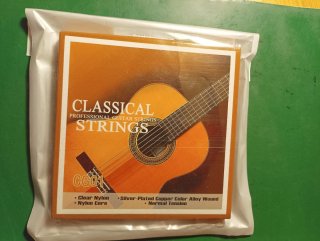 Cuerdas Guitarra Clásica nuevas a estrenar