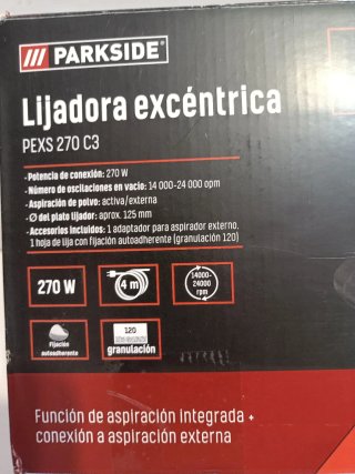 Lijadora Excéntrica PARKSIDE