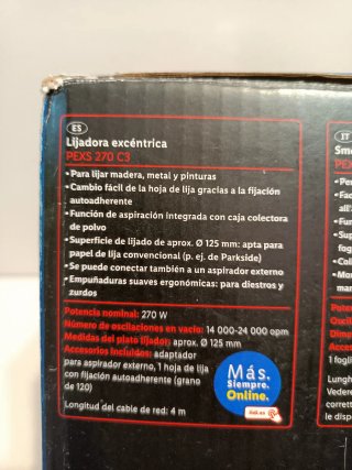 Lijadora Excéntrica PARKSIDE