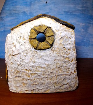 Corral pesebre de piedra artesanal Belén Navidad