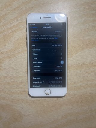 iPhone 8 Argento 256GB