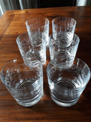 Cristal d'Arques 6 vasos whisky 40 cl Dampierre