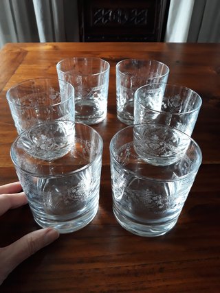 Cristal d'Arques 6 vasos whisky 40 cl Dampierre