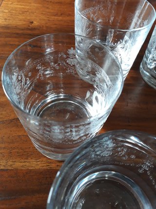 Cristal d'Arques 6 vasos whisky 40 cl Dampierre