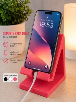 Soporte móvil con carga