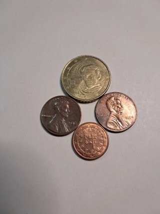 4 Monedas Colección