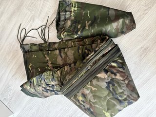 Manta térmica ligera camuflaje