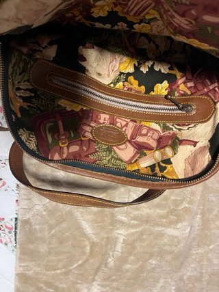 Bolso Loewe Verde y Marrón Colección Árboles