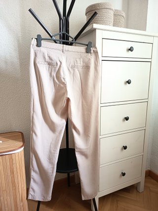 Pantalón chino Reserved beige/nude Talla 36/S