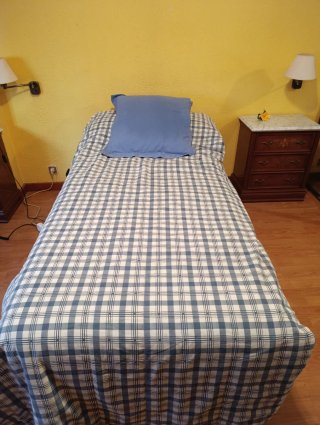 Cama articulada 90cm con mando eléctrico