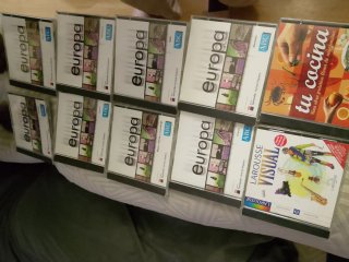 Lote 7 CDs Europa ABC + Cocina + Larousse