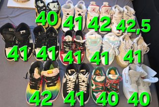 Pack 13 zapatillas nike, jorda, balenciaga, lanvin