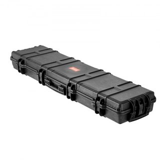 Funda para Rifle, Funda Dura para Rifle con 3 Capas de Espumas Totalmente Protectores, Funda Dura con Cerradura de 138 cm con Ruedas, Impermeable IP67 y a Prueba de Aplastamiento, para Dos Rifles ...