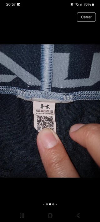Leggings Under Armour negros s.m
