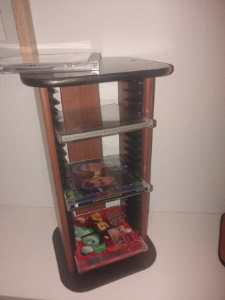 2 Torres CD/DVD Madera