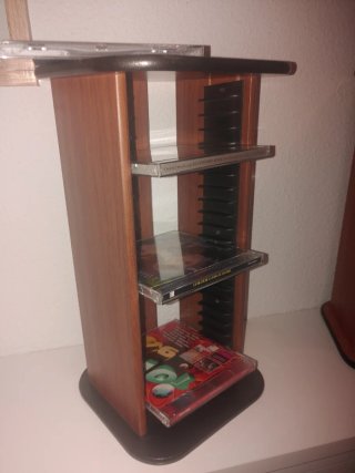 2 Torres CD/DVD Madera