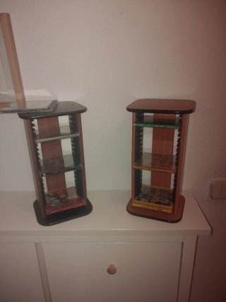 2 Torres CD/DVD Madera