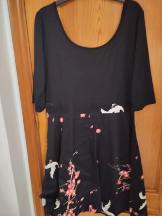 Traje de flamenca rosa con lunares