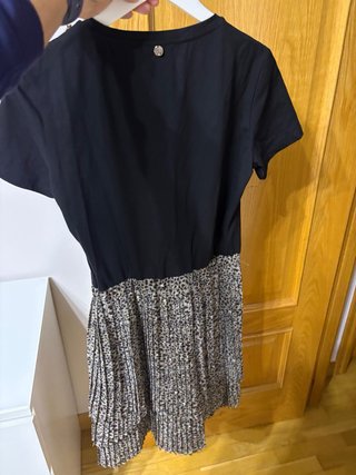 Vestido negro Liu Jo estampado
