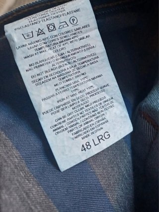 Pantalón vaquero caballero talla 48 Nuevo.