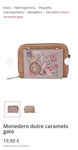 Cartera Sweet Candy nueva con caja