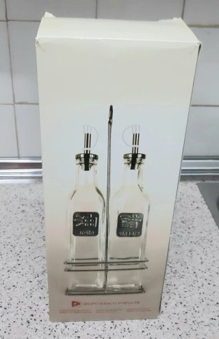 Set Vinagrera y Aceitera