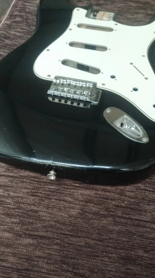 Cuerpo Guitarra Eléctrica Negro
