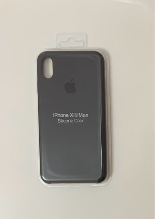 Funda iPhone XsMax Gris Oscuro