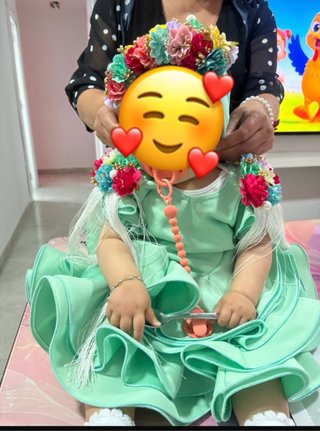 Traje de flamenca niña 2 años