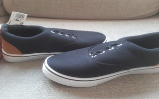 Zapatillas lona negras talla 41