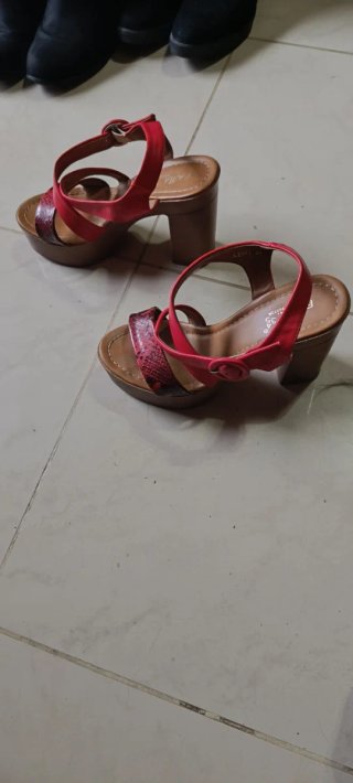 Lote 6 pares zapatos mujer