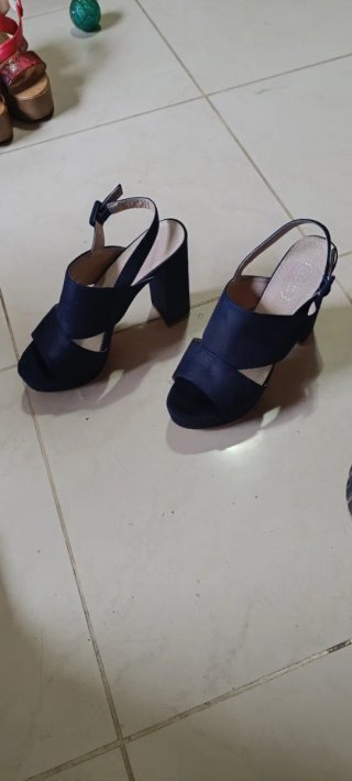 Lote 6 pares zapatos mujer