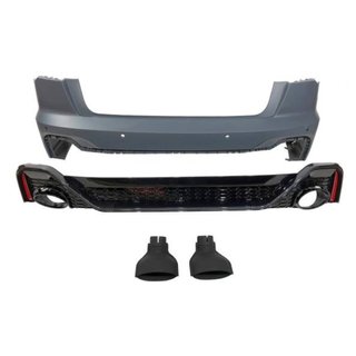 Paragolpes Trasero Audi A6 C8 4 puertas Look RS6 C