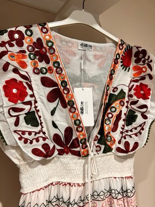 Vestido BBan bordado talla única