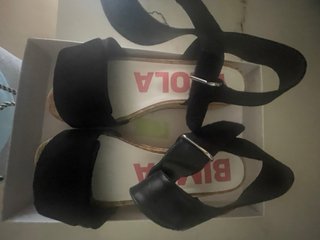 Sandalias Bimba y Lola Negras Talla 38