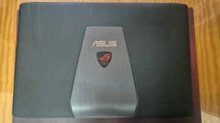 Portátil Asus ROG Negro/Rojo