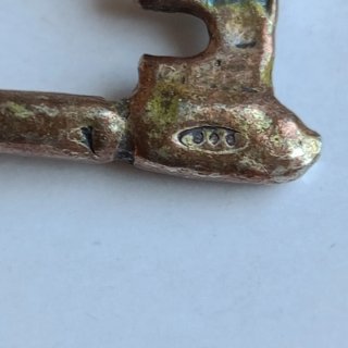 Chiave in Argento 800