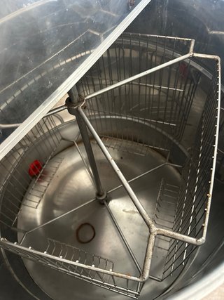 Extractor de miel eléctrico reversible